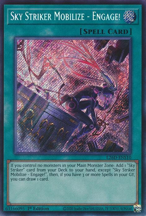 Sky Striker Mobilize - Engage! (Alternate Art) (Secret Rare) card image