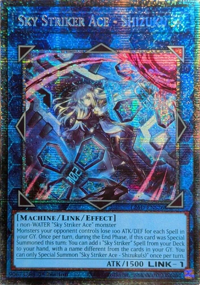 Sky Striker Ace - Shizuku (Alternate Art) (Starlight Rare) card image