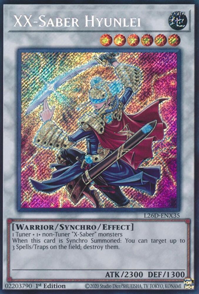 XX-Saber Hyunlei (Secret Rare) card image