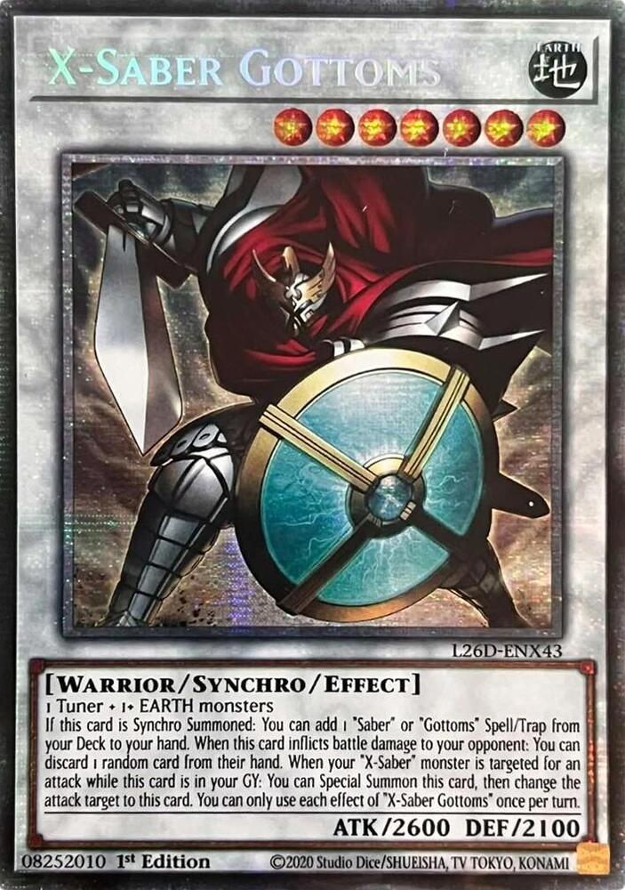 X-Saber Gottoms (Starlight Rare) card image