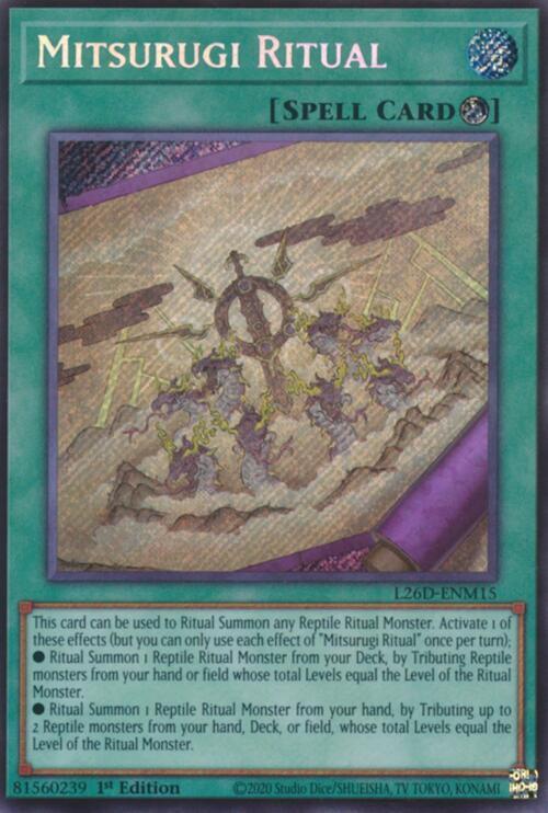 Mitsurugi Ritual (Secret Rare) card image