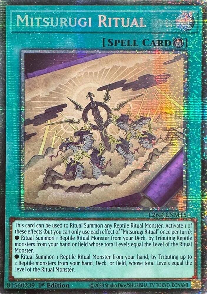 Mitsurugi Ritual (Starlight Rare) card image
