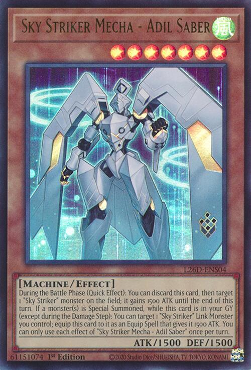 Sky Striker Mecha - Adil Saber card image