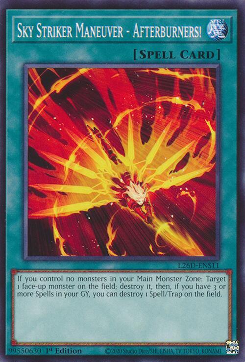 Sky Striker Maneuver - Afterburners! card image