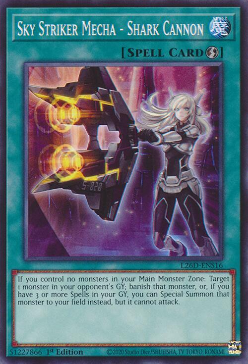 Sky Striker Mecha - Shark Cannon card image