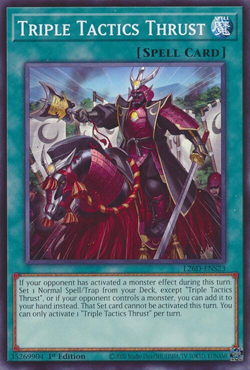 Triple Tactics Thrust card image