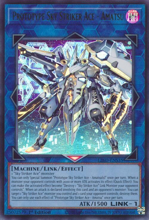 Prototype Sky Striker Ace - Amatsu card image