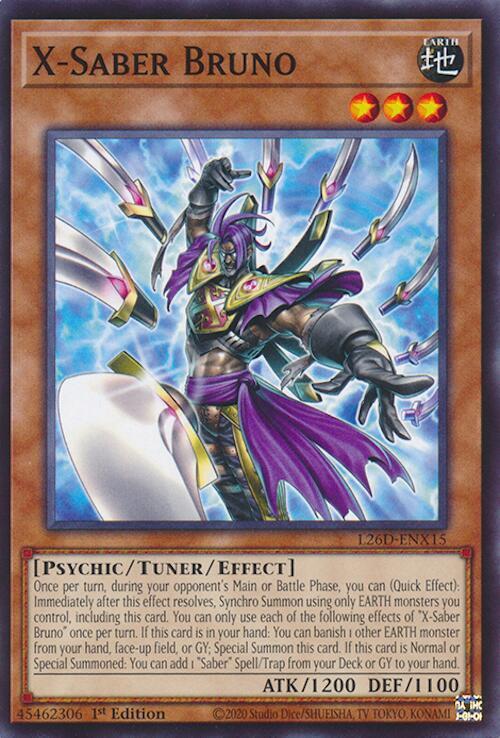 X-Saber Bruno card image