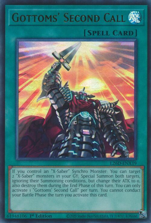 Gottoms' Second Call (Ultra Rare) card image