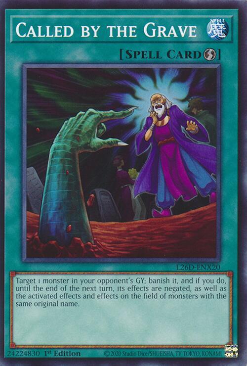 Called by the Grave - L26D-ENX20 card image