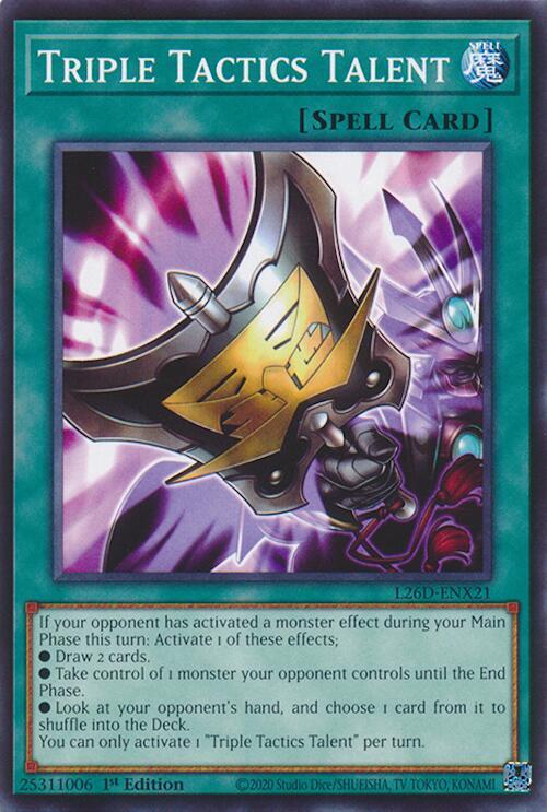 Triple Tactics Talent - L26D-ENX21 card image