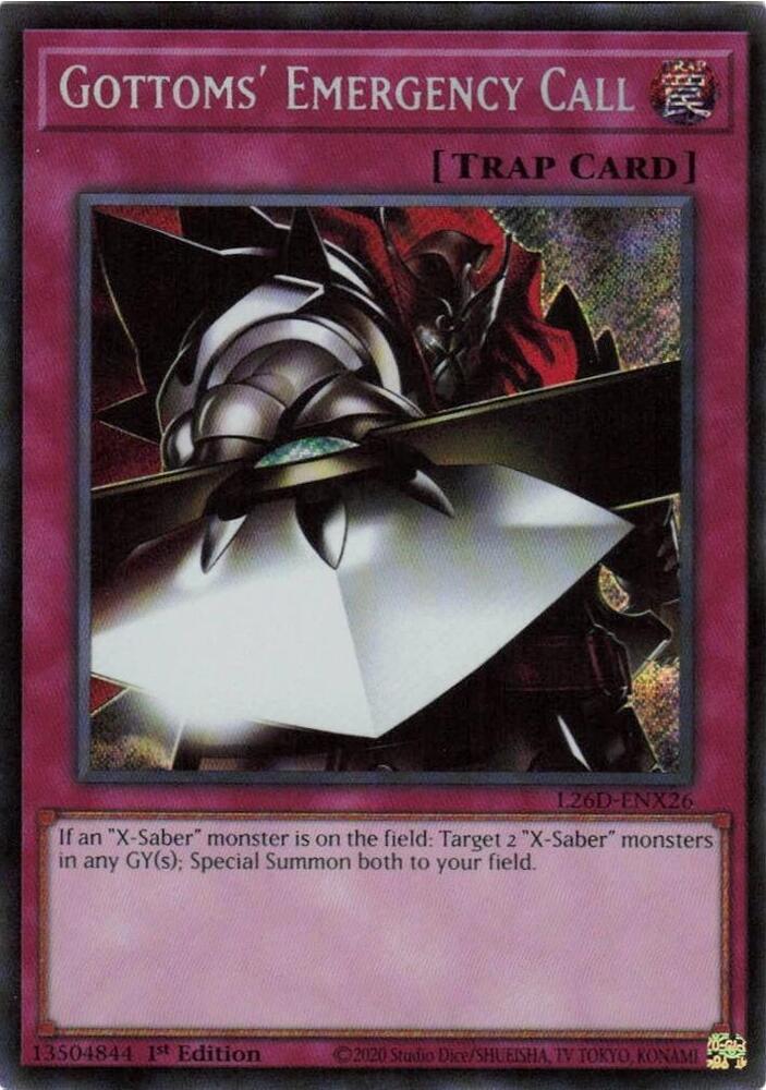 Gottoms' Emergency Call (Secret Rare) card image