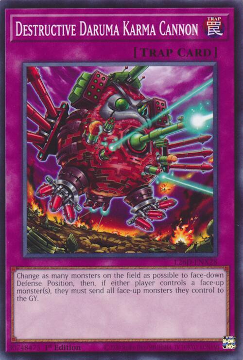 Destructive Daruma Karma Cannon card image
