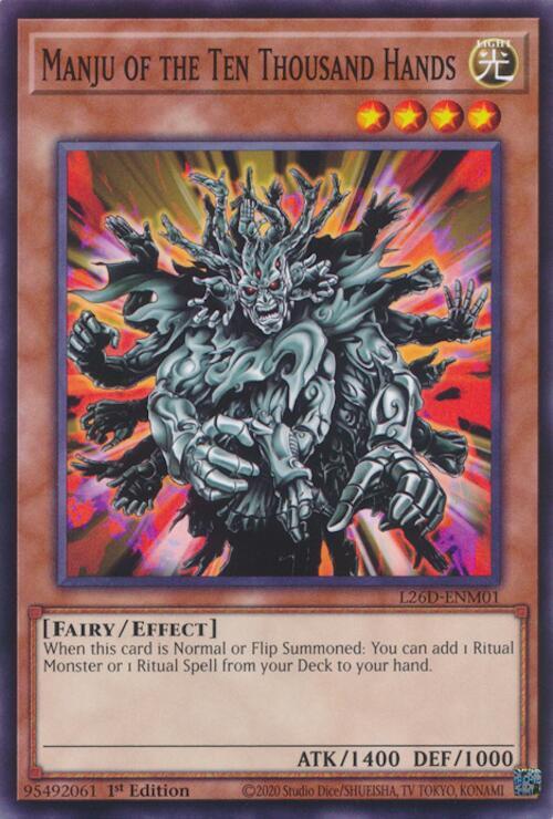 Manju of the Ten Thousand Hands card image