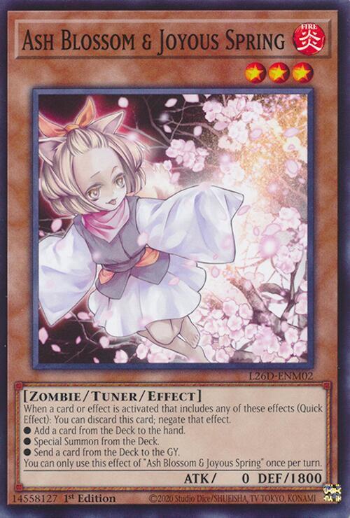 Ash Blossom & Joyous Spring card image