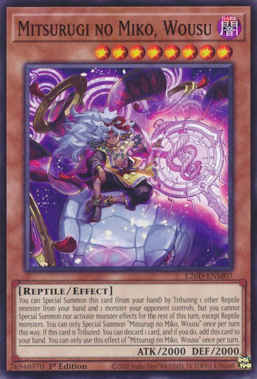 Mitsurugi no Miko, Wousu card image