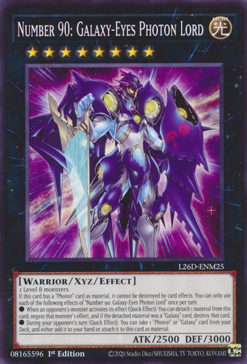 Number 90: Galaxy-Eyes Photon Lord card image