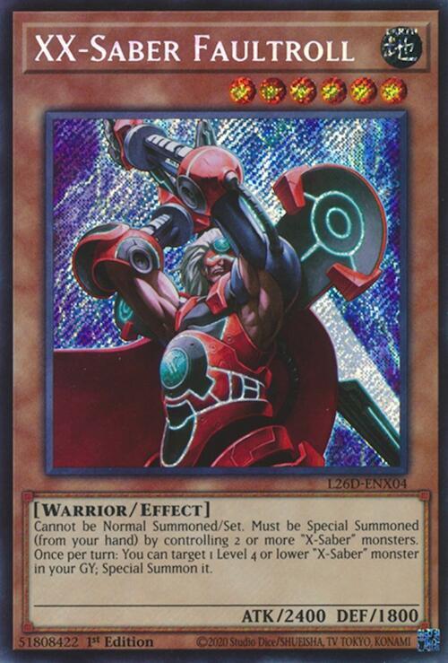 XX-Saber Faultroll (Secret Rare) card image