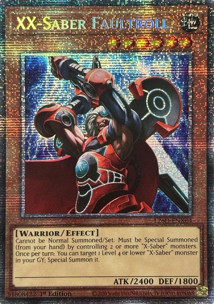 XX-Saber Faultroll (Starlight Rare) card image