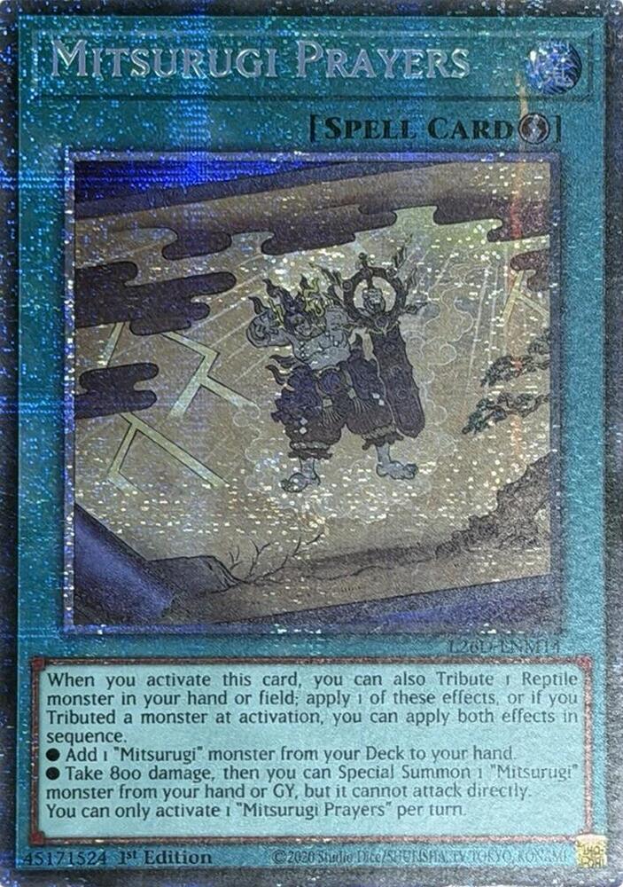Mitsurugi Prayers (Starlight Rare) card image