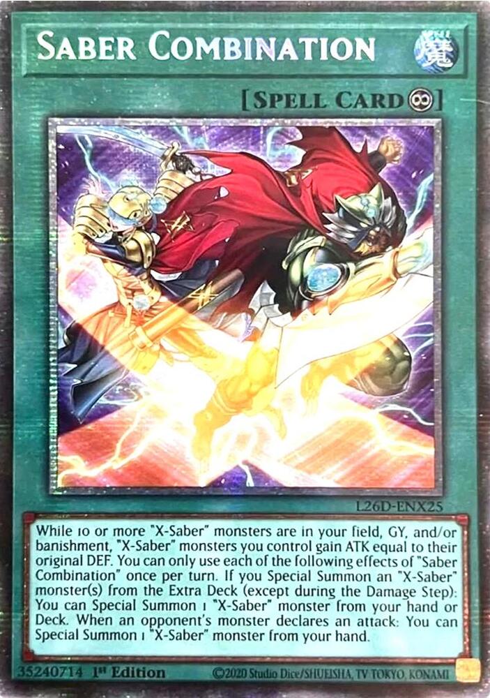 Saber Combination (Starlight Rare) card image