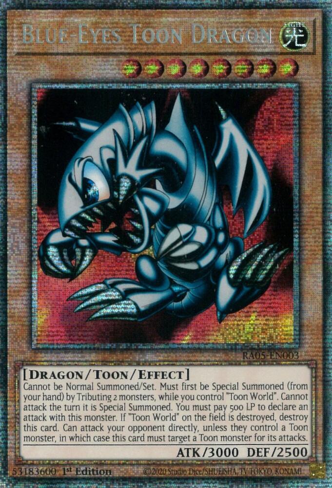 Blue-Eyes Toon Dragon card image