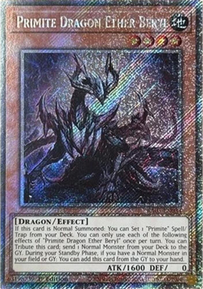 Primite Dragon Ether Beryl (Platinum Secret Rare) card image