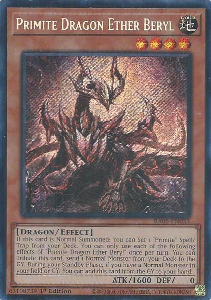 Primite Dragon Ether Beryl (Secret Rare) card image