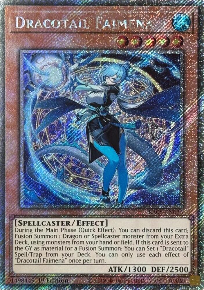 Dracotail Faimena (Platinum Secret Rare) card image