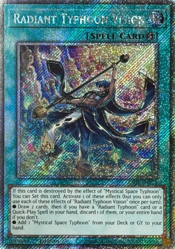 Radiant Typhoon Vision (Platinum Secret Rare) card image