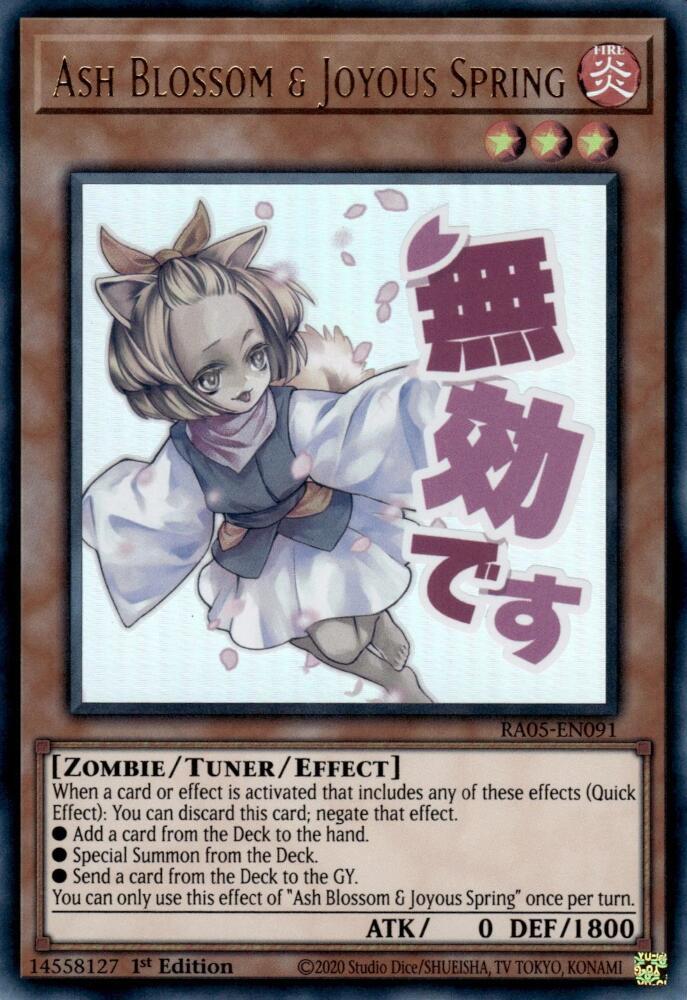 Ash Blossom & Joyous Spring card image