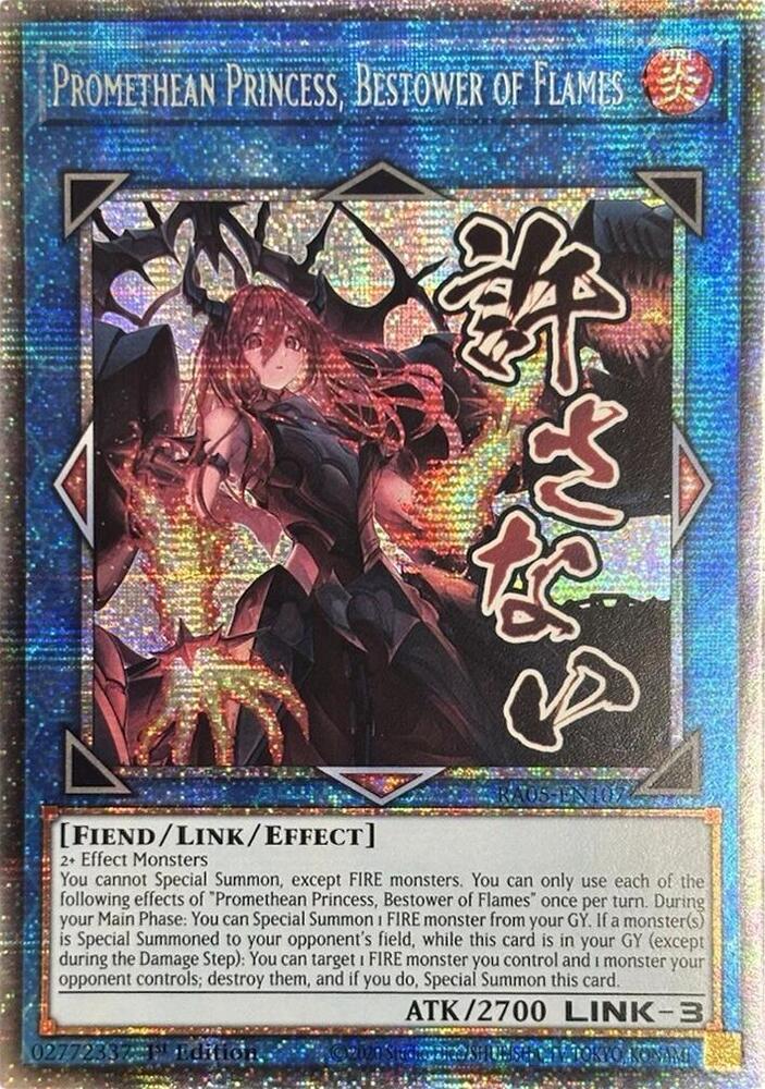 Promethean Princess, Bestower of Flames (Starlight Rare) card image