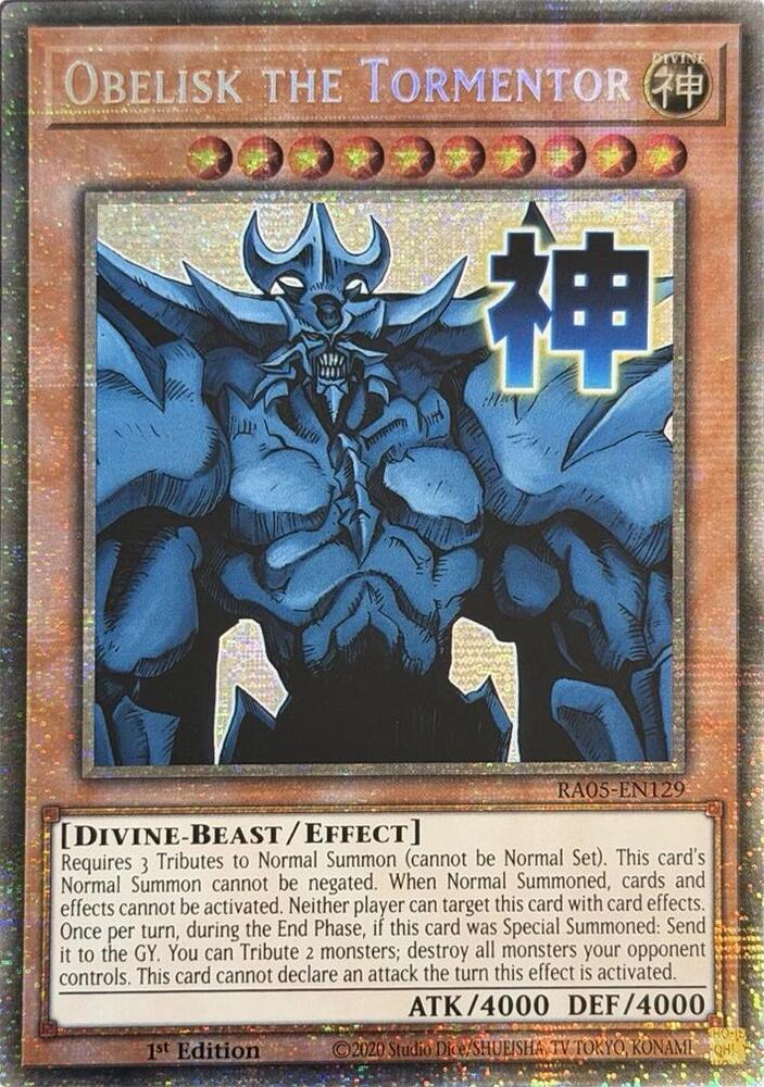 Obelisk the Tormentor (Starlight Rare) card image