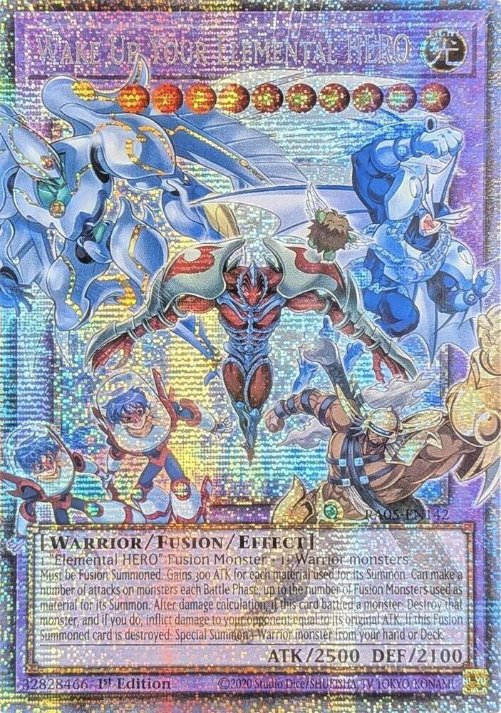 Wake Up Your Elemental HERO (Starlight Rare) card image