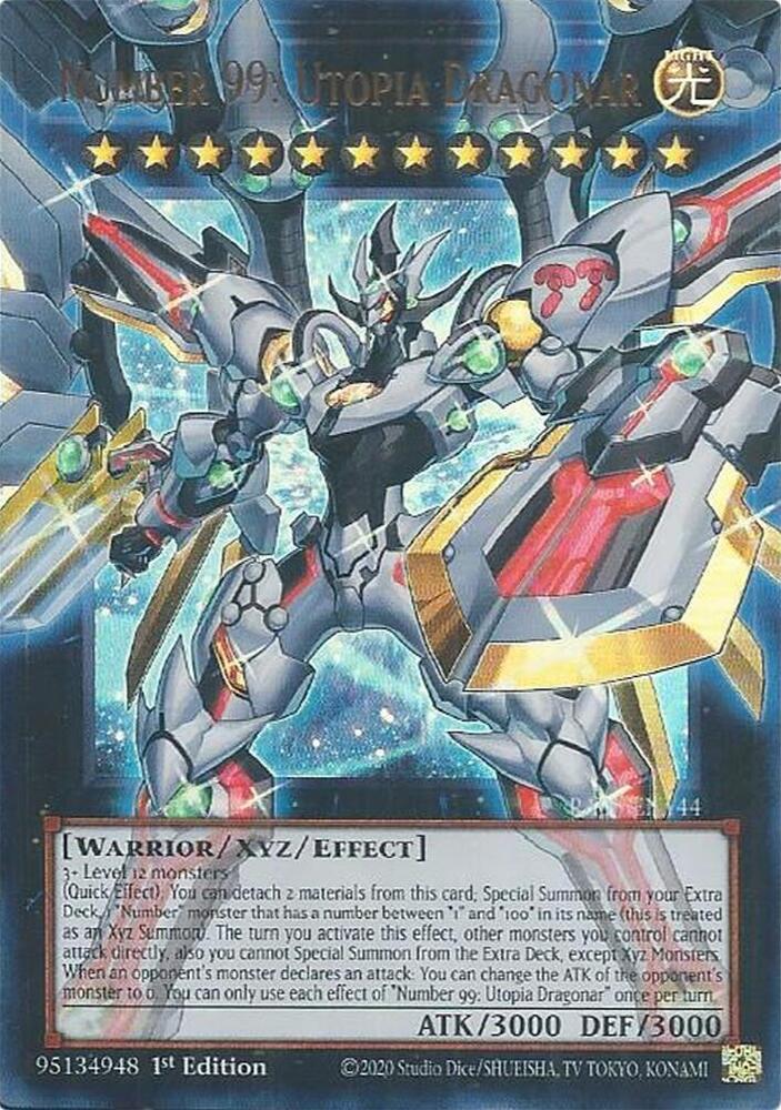 Number 99: Utopia Dragonar card image