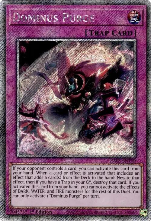Dominus Purge (Platinum Secret Rare) card image