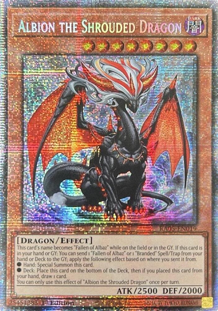 Albion the Shrouded Dragon (Starlight Rare) card image