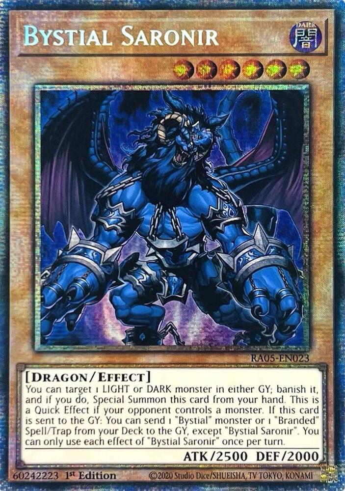 Bystial Saronir (Starlight Rare) card image