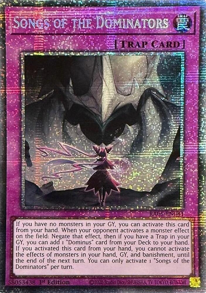 Songs of the Dominators (Starlight Rare) card image