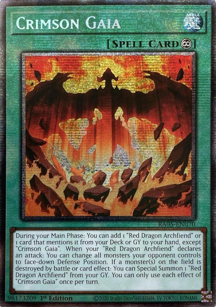 Crimson Gaia (Starlight Rare) card image