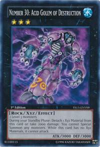 Number 30: Acid Golem of Destruction card image