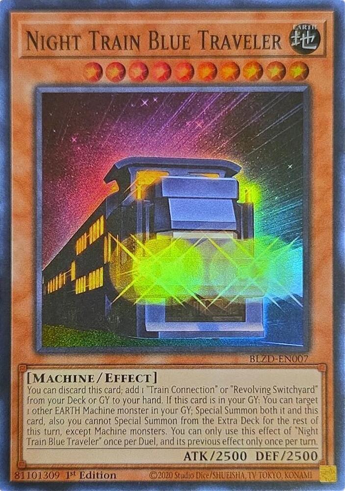 Night Train Blue Traveler card image