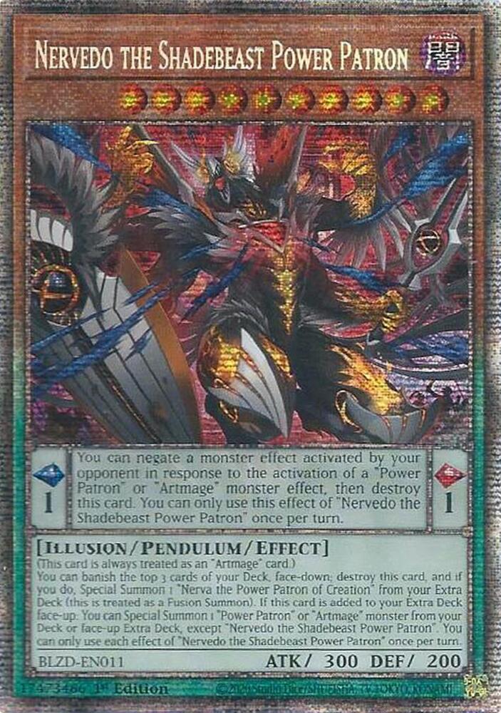 Nervedo the Shadebeast Power Patron (Starlight Rare) card image