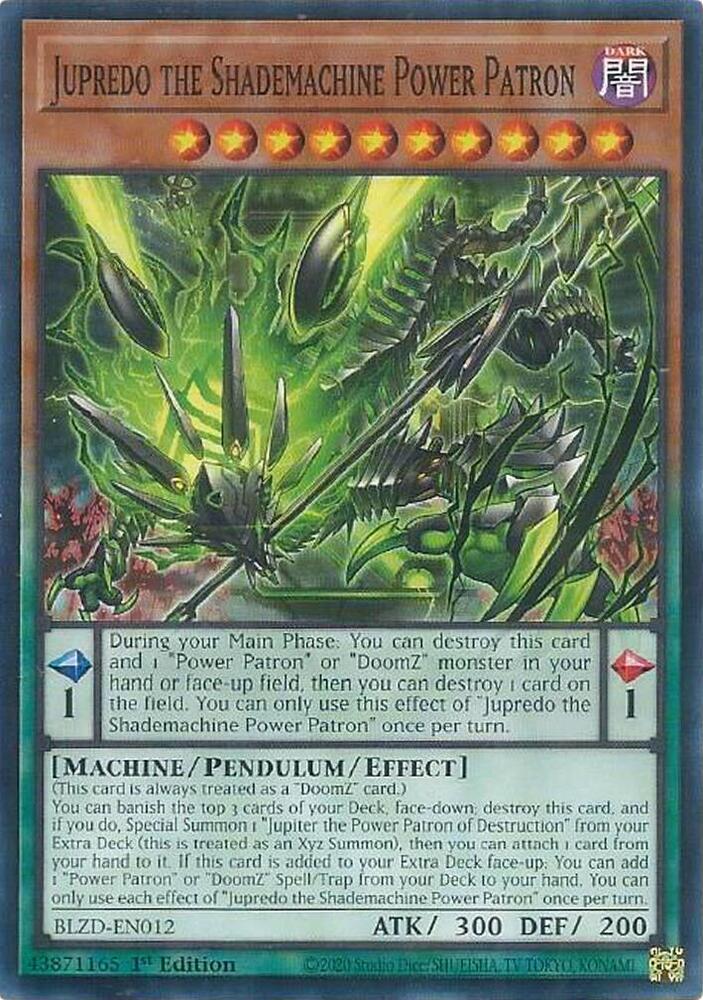 Jupredo the Shademachine Power Patron card image