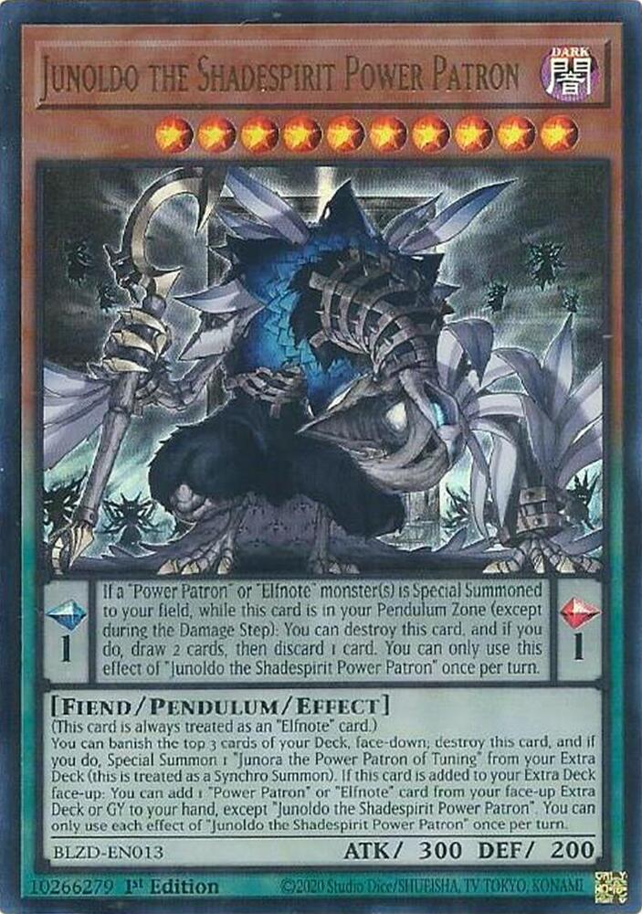 Junoldo the Shadespirit Power Patron card image