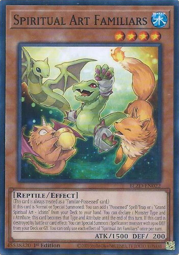 Spiritual Art Familiars card image