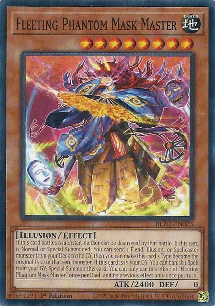 Fleeting Phantom Mask Master card image