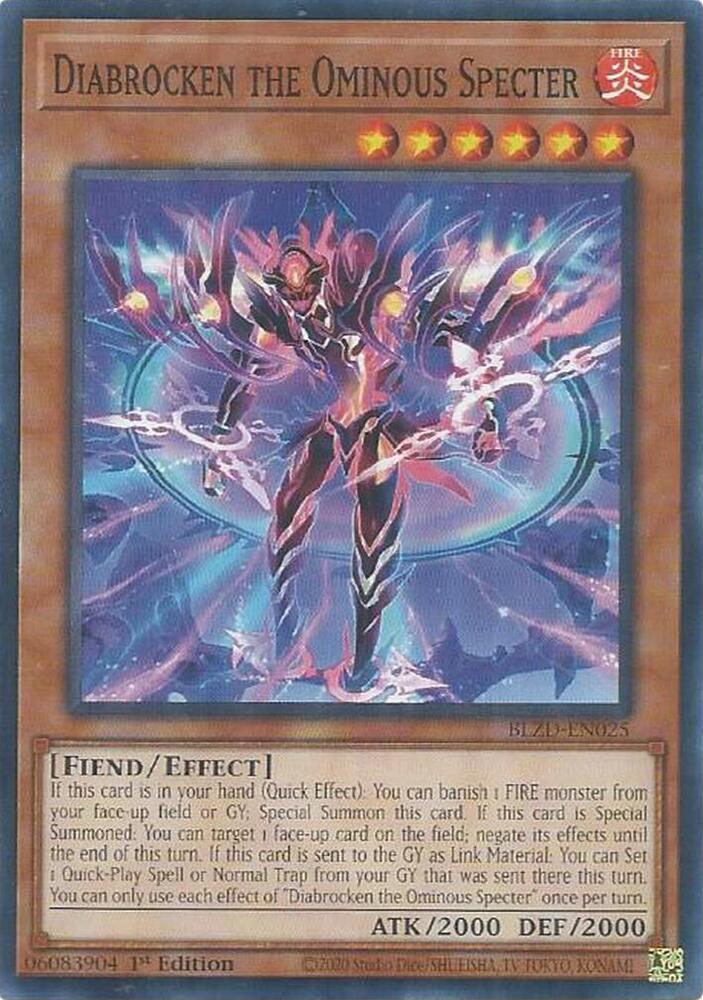 Diabrocken the Ominous Specter card image