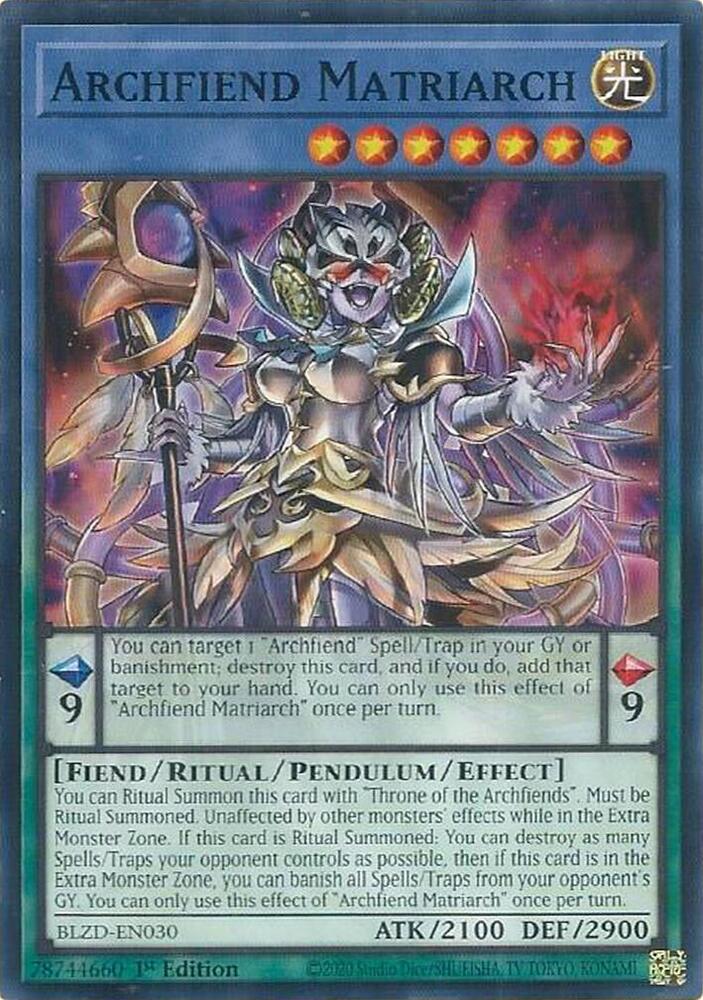 Archfiend Matriarch card image