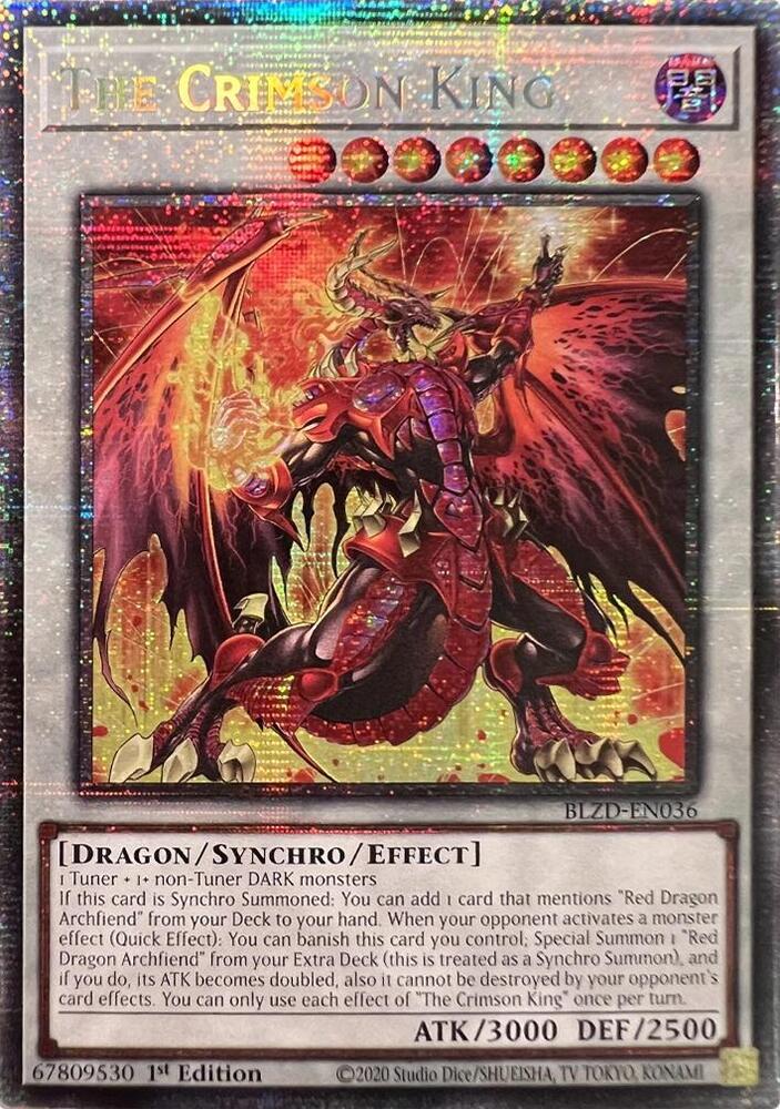 The Crimson King (Starlight Rare) card image